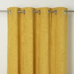 GOODHOME Draperie Pahea, galben, 135 x 260 cm GoodHome