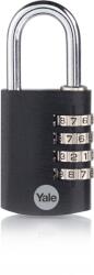 YALE Lacat Cu Cifru Negru 38Mm