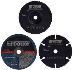 Erbauer Set 3 discuri de taiere Erbauer, pentru metal, lemn si plastic Disc de taiere