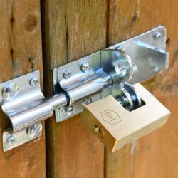 Smith And Locke Lacat SMITH AND LOCKE rectangular, alama, 60mm, auriu
