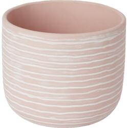 GoodHome Ghiveci rotund GOODHOME, argila, 20 cm, roz