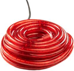 FLINK Instalatie Craciun Tub luminos 720 becuri, 20 m, 13 mm, IP44, alimentare inclusa, lumina rosie