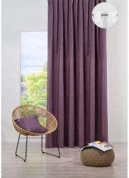 MENDOLA Draperie Atacama, inele, 140 x 260 cm, semiopac, mov