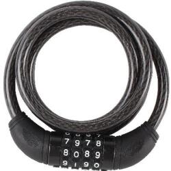 Smith And Locke Antifurt otel bicicleta SMITH AND LOCKE, invelis PVC, 10 x 1200mm, cifru, negru