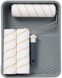 GOODHOME Kit trafalet cu tavita GOODHOME, poliester, 23cm, gri