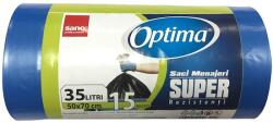 SANO Saci menajeri SANO Optima, 15 bucati, 35 l, albastru