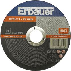 Erbauer Disc polizor ERBAUER, metal, 125x22.2mm, 5 bucati