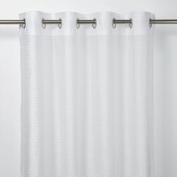GOODHOME Perdea Succusa, alb, 2.6 x 1.4 m, dungi GoodHome