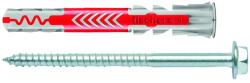Fischer Diblu nylon duopower 10 x 80 cu holsurub aferent partial filetat cu cap hexagonal Fischer