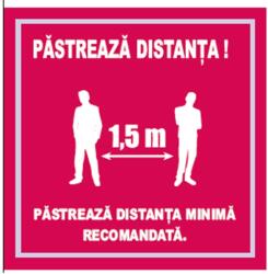 PROTEK Indicator "PASTREAZA DISTANTA", 20X20