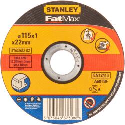 Stanley Fatmax Disc taiere metal STANLEY Fatmax STA32632-QZ, 115 x 22.2 x 1 mm Disc de taiere