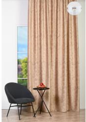 MENDOLA Draperie Bacio, inele, 140 x 260 cm, semiopac, crem