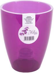 Harplast Set ghivece rotunde MILTONIA, plastic, lila