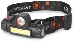 Entac Lanterna LED frontala ENTAC EHL-3W-180R, 120LM, IP65, negru (EHL3W180R)