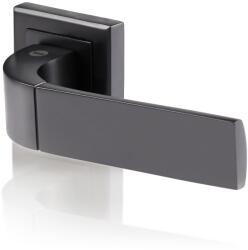 ASSA ABLOY Set manere, rozete cheie incluse, aluminiu, negru, usi de interior Yale Bologna