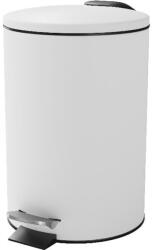 GoodHome Cos gunoi pentru baie GOODHOME Koros 101058813, 3 l, rotund, otel inoxidabil, alb Cos de gunoi