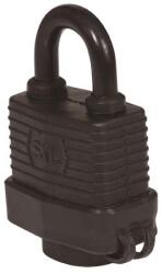 Smith And Locke Lacat laminat SMITH AND LOCKE, otel, invelis PVC, 50mm, negru