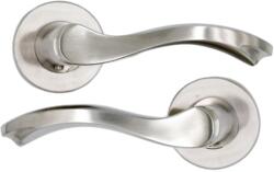 YALE Maner cu rozeta YALE, aluminiu, 122 mm, 2 bucati, nichel