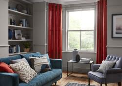 GOODHOME Draperie Taowa, portocaliu, 140 x 260 cm GoodHome