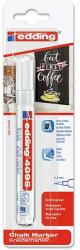 edding Marker pentru sticla EDDING 4095, creta lichida pe baza de apa, 2-3 mm, alb (PBIED409549)