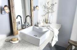 GOODHOME Mozaic interior, bej, piatra naturala, patrata, 31.5 x 31.5 cm x 8 mm GoodHome Malaca