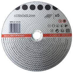 OPP1 Disc polizor OPP1, metal, 230x2mm, 5 bucati Disc de taiere