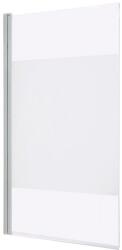 GoodHome Paravan cada GOODHOME Calera, sticla securizata, 86.5 x 140 cm, alb