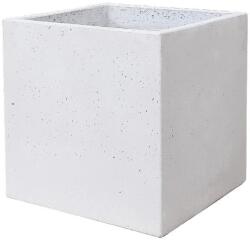 Verve Ghiveci flori VERVE Nore, lut, 40 x 40 x 40 cm, gri deschis