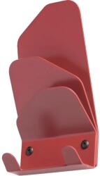 SPIN Cuier perete Erg, 17.5 cm, rosu (MDBHNG09BRRED01)