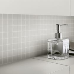 GOODHOME Mozaic interior, gri, sticla, patrat, 30 x 30 cm x 4 mm GoodHome Plain - bricodepot - 11,05 RON