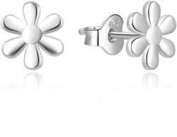 MOISS Gyengéd ezüst fülbevalók Virágok E0002424