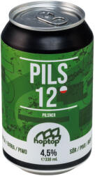 HopTop Brewery Pils12 DRS (0, 33L / 4, 5%)