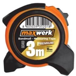  maxwerk mérőszalag 3mx16mm gumírozott
