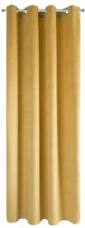 Eurofirany Pierre bársony sötétítő függöny Mustársárga 140x250 cm (HS355009)