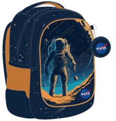 Luna Splendida Luna: NASA lekerekített 3 rekeszes iskolatáska, hátizsák 32x18x43cm