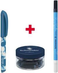 Schneider Easy Pen, Kék+ Tollbetét 30 db/tégely + Corry tinta eltávolító toll