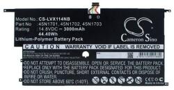 Cameron Sino li-polymer akku (14.8v/3000mAh, lenovo 00hw002 kompatibilis) fekete (CS-LVX114NB)