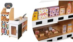 TIMELESS Játék fa szupermarket kiegészítőkkel HOP1001765 (5999127704241)