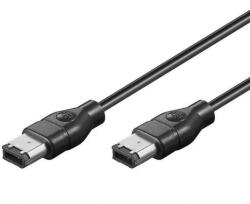 PremiumCord firewire 6 pin - 6 pin kábel, 2m (KFIR66-2) (KFIR66-2)