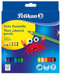 Pelikan Jumbo Színes ceruza + hegyező (700160)