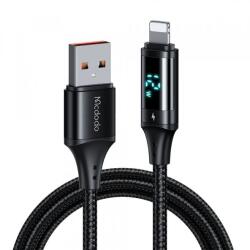 Mcdodo Cablu Date/Incarcare McDodo CA-1060 Display, USB-A - Lightning, 12W, 1.2m