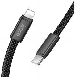 hoco. Cablu Date/Incarcare HOCO X125, USB-C - Lightning, 30W, 1m (Negru)