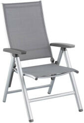 Kettler CIRRUS alumínium dönthető kerti szék - ezüst / szürke