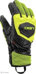 LEKI WCR Venom 3D Junior gyerek kesztyű, fekete/jégcitrom (7.0)