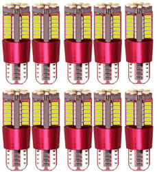 Autolife T10-3014-27SMD 10db-os T10 helyzetjelző - fehér - 12V CANBUS (19186) - l-m-s