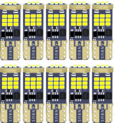 Autolife T10-2016-27LED - W5W Helyzetjelző - CANBUS - 12/24V - 10DB-os (19056) - l-m-s