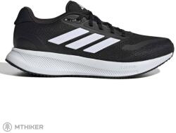 Adidas RUNFALCON 5 futócipő, core black/cloud white/core black (UK 10.5) Férfi futócipő