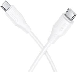 hoco. Cablu Date/Incarcare HOCO X124, USB-C - USB-C, 60W, 1m (Alb)