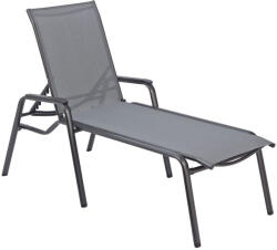 Kettler CIRRUS SILVER LINE alumínium napozóágy - antracit / szürke