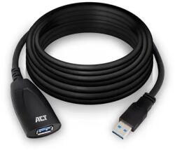 ACT USB 3.2 Gen 1 Удължителен активен кабел USB-A-USB-A, 5м/ вкл. до 4хAC6005USB/ (AC6105)